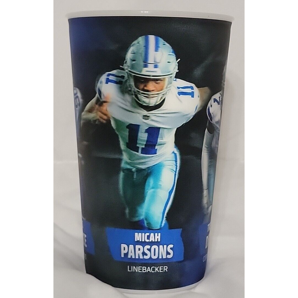 2023 Lenticular 3D Dallas Cowboys AT&T Stadium Souvenir 32oz Plastic Cup Micah
